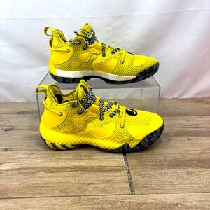 Adidas Harden VOL.6 Black‎ & 'Taxi" Yellow Basketball Shoes - Size 6- GZ2013